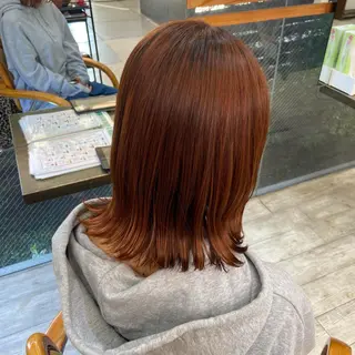 セミロング NUDE COLOR所属・鈴木 琴乃のヘアスタイル