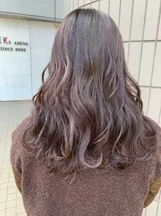 ロング Zina天王寺 CHIAKIのヘアスタイル