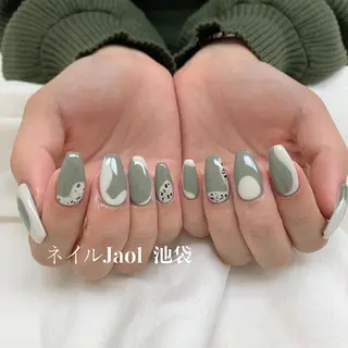 ミディアム nail jaol池袋店所属・ネイルJaol 池袋のネイルデザイン