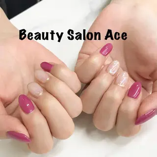 ネイル Beauty Salon Ace（ネイルサロン　エース）所属・池袋フィルイン Ace♡長さだしのネイルデザイン
