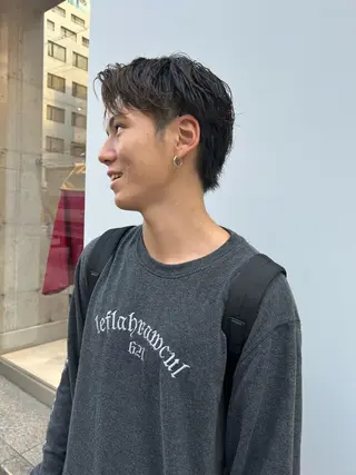 メンズ アイブロウ トレンドと似合わせ/ マンツーマン/西上楓のヘアスタイル