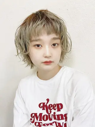 ショート カラー shiori ❤︎ /透明感カラーのヘアスタイル