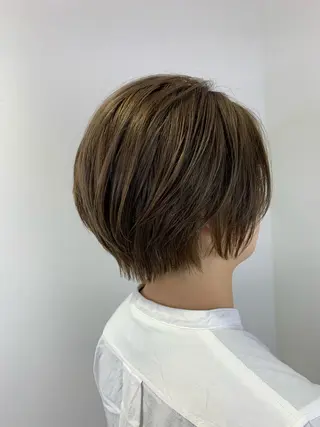 ショート カラー SALOWIN神戸三宮店所属・【美髪を叶える】中谷 彰宏（アキ)のヘアスタイル