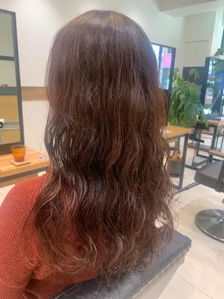 ロング 近 紗理奈のヘアスタイル