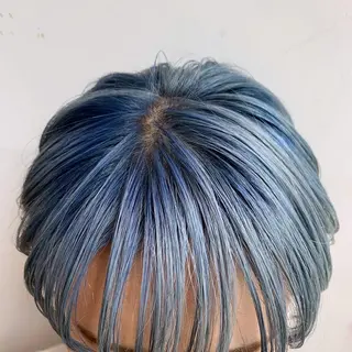 ショート カラー レイヤー専門家 ダブルカラー修のヘアスタイル