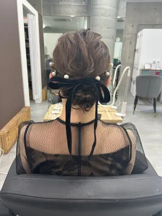 ミディアム ヘアアレンジ メンズ多数⚡ブリーチ 特化💚Acchonのヘアスタイル