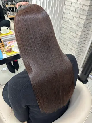 ロング ABE SYOKAのヘアスタイル