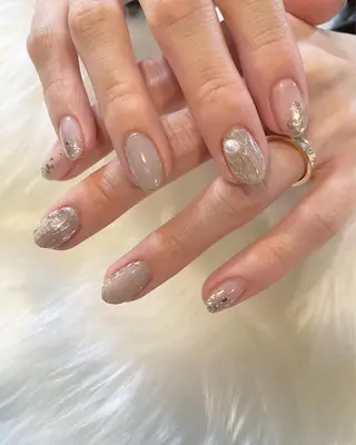 ネイル crystal ⭐︎ colorのネイルデザイン