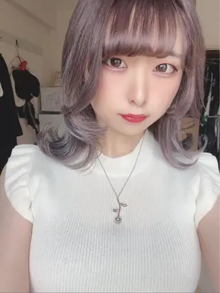 ミディアム L STUDIO心斎橋店所属・派手髪支持率No1 Eisukeのヘアスタイル