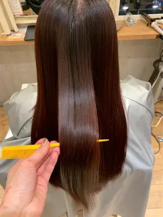 ロング 淡色ふんわりhair 新宿satomiのヘアスタイル