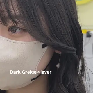 ロング 肌なじみベージュ 🦋azu🦋のヘアスタイル