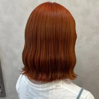 ミディアム カラー レイヤー/艶カラー/ Natsuho💞のヘアスタイル