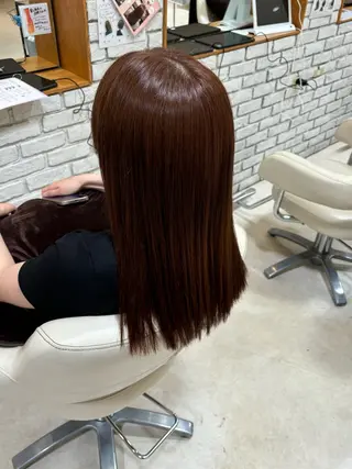 カラー 南 颯七のヘアスタイル