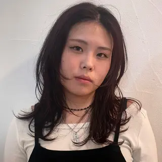 セミロング 🪅ブリーチカラー 🪅琉羽Ruuのヘアスタイル