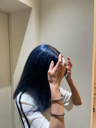 カラー M.SLASH AVEDA 自由が丘所属・栗田 莉奈/ 自由が丘のヘアスタイル