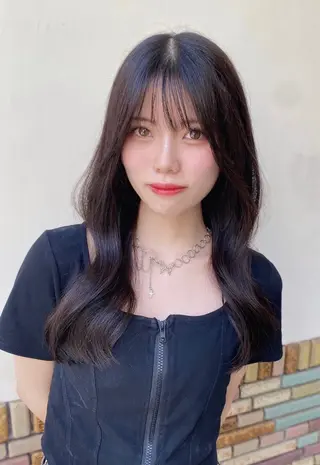 ロング 【艶ヘア】 どうまえのヘアスタイル