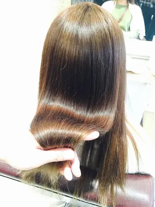 セミロング カラー メンズ指名多数!! SiLO 田島のヘアスタイル