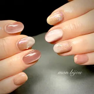 ネイル mon bijou 坪井のネイルデザイン