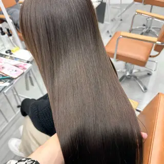 ロング カラー ヘアアレンジ ブリーチなしカラー /新百合ヶ丘/安形翔のヘアスタイル