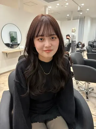 ロング カラー yukari🌷名駅 ＊大人かわいい艶髪のヘアスタイル