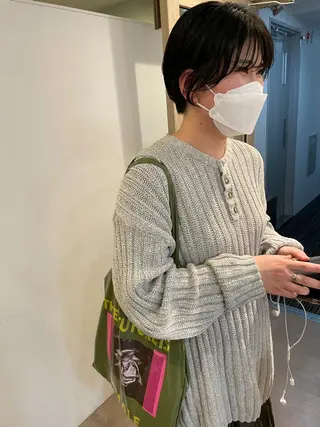 ショート 大迫 江梨のヘアスタイル