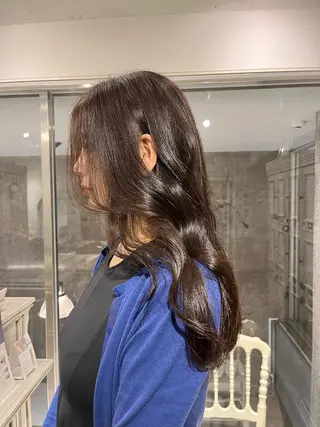 ロング カラー CreBiA🫧名駅 馬場のヘアスタイル