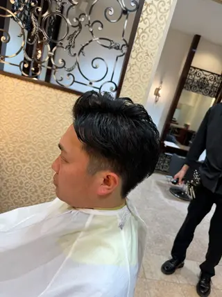 メンズ 郷右近 すずのヘアスタイル