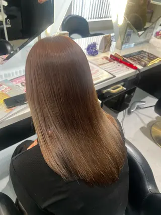 ロング 韓国風顔まわり/ベー ジュ/マツエク♡美咲のマツエク・マツパデザイン