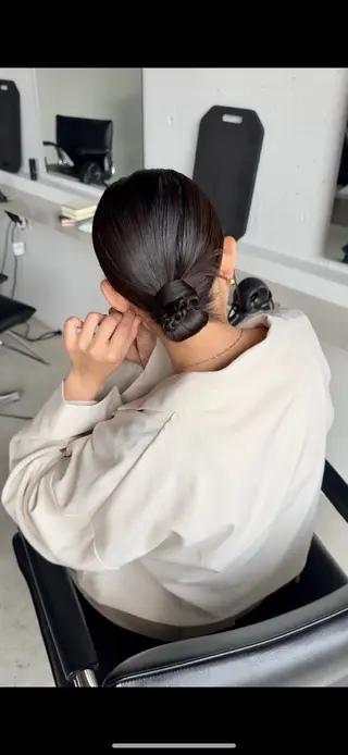 ミディアム ヘアアレンジ Tim【ティム】所属・ヘアセット大募集 ˗ˋˏairiˎˊ˗のヘアスタイル