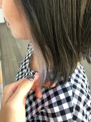 ミディアム カラー SHAFT Ieiriのヘアスタイル