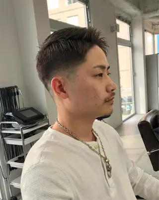 ショート カラー メンズ steed tokyo所属・KOOKI スティードトーキョーのヘアスタイル