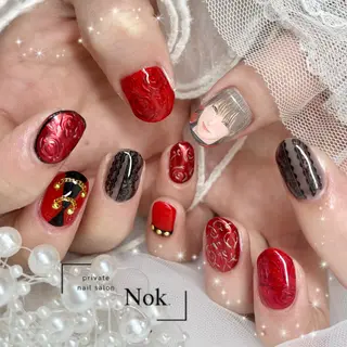 ネイル 池袋痛ネイル Nok. 渡辺のネイルデザイン