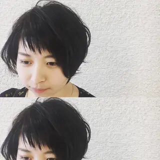 ショート カラー パーマ Link. 中村真穂のマツエク・マツパデザイン