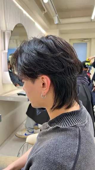 メンズ 横浜/ショート/ レイヤーカットのヘアスタイル