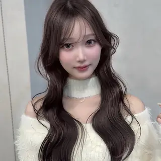 ロング カラー ヘアアレンジ ⭐️ショート/ボブ/ 艶カラー/りょうがのヘアスタイル