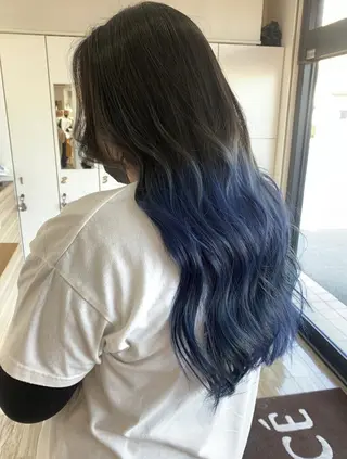 ロング カラー 🫧ウルフカット/ 畑中結衣🫧のヘアスタイル