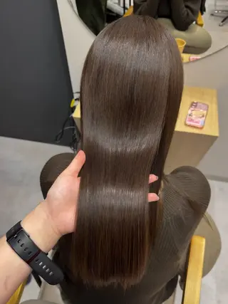 ロング カラー ヘアアレンジ 立川レイヤー 透明感カラーaoiのヘアスタイル