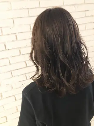 セミロング カラー lafith hair goat所属・宮下 浩一のヘアスタイル