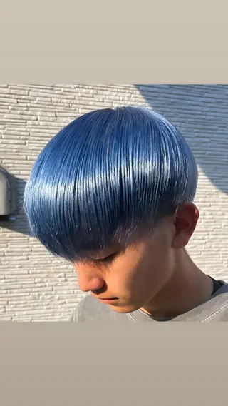 ショート カラー メンズ Hair  Salon SAITO所属・Taisei/ ブリーチモデル様募集のヘアスタイル