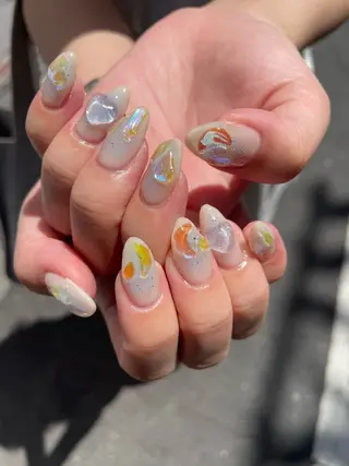 ネイル Bianca赤羽 松元🥣🫧のネイルデザイン