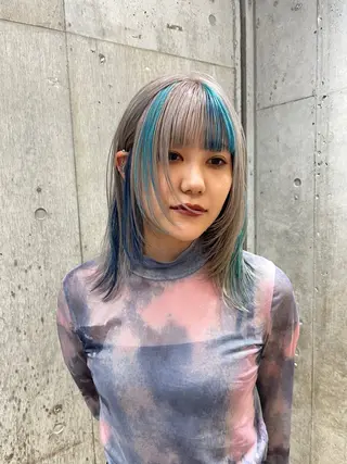 ミディアム カラー カットモデル募集 /RIOのヘアスタイル