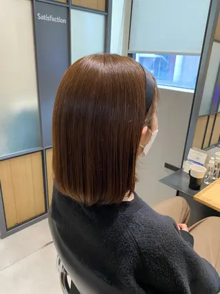 ミディアム カラー GO TODAY神戸三宮所属・あ きのヘアスタイル