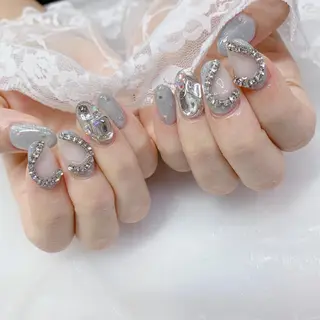 ネイル La neige* yuki 🥯🍑のネイルデザイン