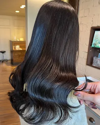 セミロング 艶カラー🌿 /ふっこのヘアスタイル