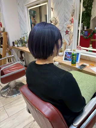 ショート 🦕横浜/カラー /エクステ🌀のヘアスタイル