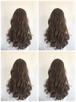 ロング カラー パーマ ヘアアレンジ メンズ 美容室 ソンリエのヘアスタイル