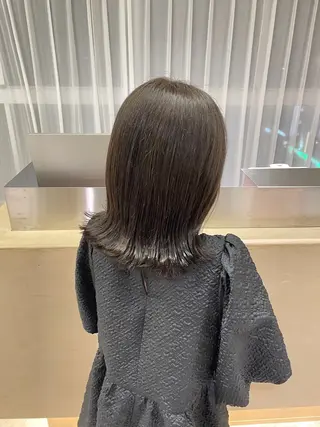 カラー ulu名古屋栄所属・落合しほ/韓国ヘア/ 髪質改善/縮毛矯正のヘアスタイル