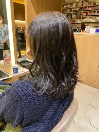 セミロング loca by tree[ロカバイツリー]横須賀店所属・メンズカット× ヘッドスパUSAMIのヘアスタイル