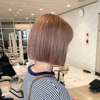 ショート 艶カラー/暖色カラー /透明感/ryutoのヘアスタイル