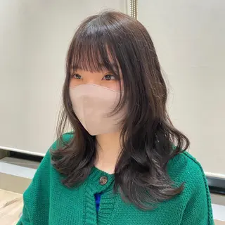 セミロング 髙木美緒🌿 レイヤー/アレンジのヘアスタイル